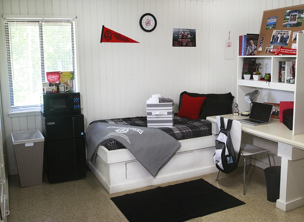Self/Trustee Hall dorm room