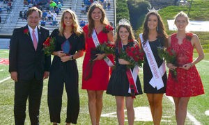 2018 HC Queen Allison Yeater with Previous Winners and Court