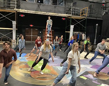 The North Greenville University (NGU) School of Theatre presents "Godspell," a musical that tells about the life of Jesus Christ using a wide variety of games, storytelling techniques, and hefty doses of comic timing.